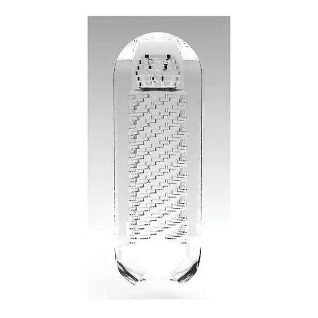 TENGA Spinner 04 - PIXEL skateboard with white background rotating reusable masturbation sleeve