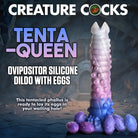 Creature Cocks Tenta-Queen: Tentacle Shaft Silicone Dildo With Egg-like Protrusions