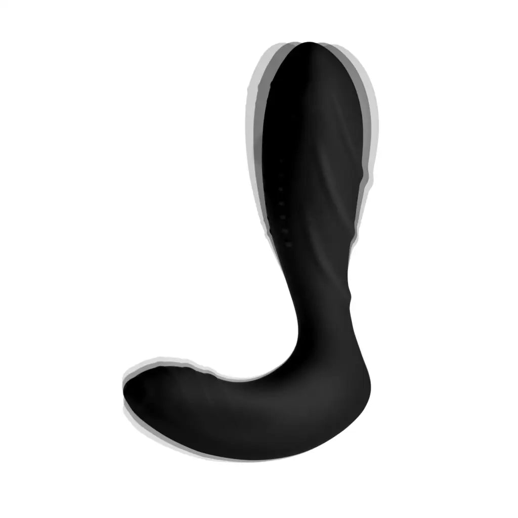 Under Control Plug Textured Silicone Prostate Vibrator With Remote Control at the Haus of Shag