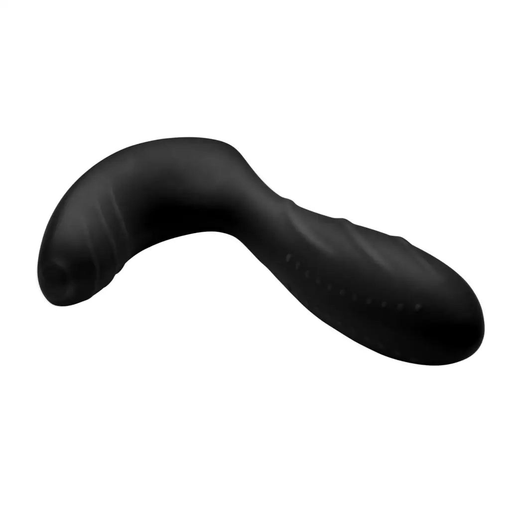 Under Control Plug Textured Silicone Prostate Vibrator With Remote Control at the Haus of Shag