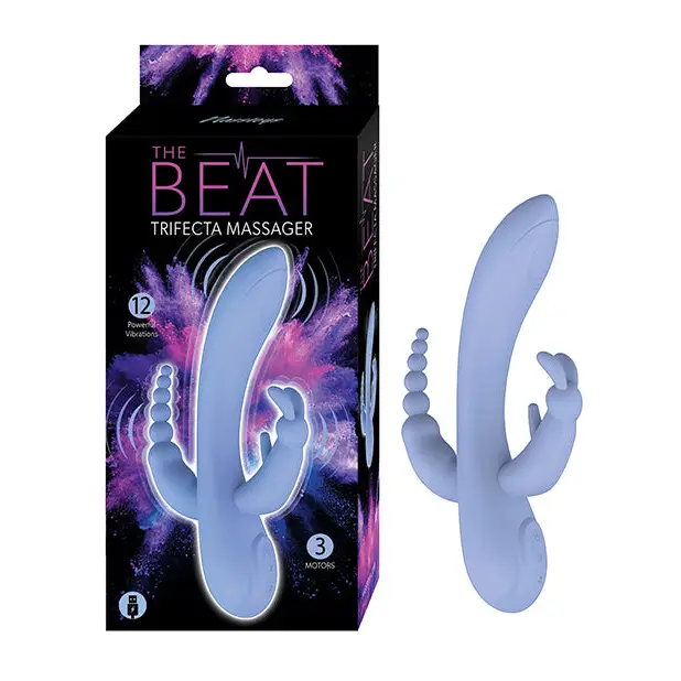 The Beat Trifecta Massager - Violet - Vibrators