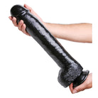 Master Cock Dildos The Black Destroyer Huge 17 Inch Dildo at the Haus of Shag