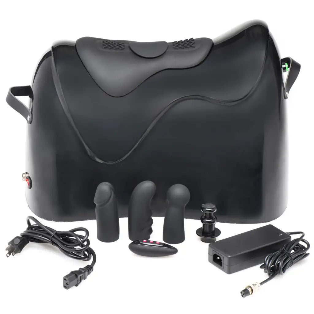 The Bucking Saddle 10x Thrusting And Vibrating Saddle Sex Machine - Black - Vibrating Machine