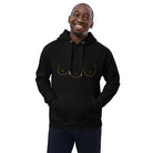 The Chesties Collection - Triple the Fun Premium Eco Hoodie - Black / XS - Hoodie