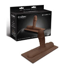 Body Shop Covi Pro Massager with Cowgirl Bronco Realistic Silicone Attachment on display