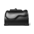 Black leather camera case for The Cowgirl Premium Sex Machine, luxurious and durable