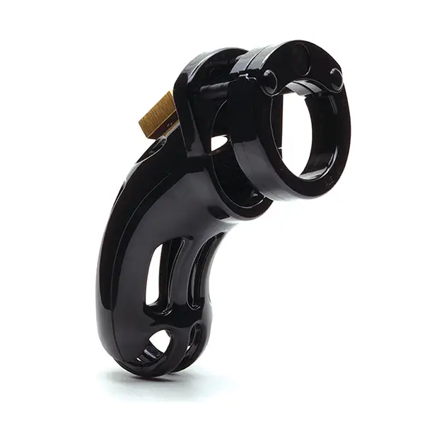 The Curve Black Male Chastity Device - Cock Cage