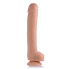 Master Cock Realistic Dildo The Destroyer 16.5 Inch Dildo Flesh at the Haus of Shag