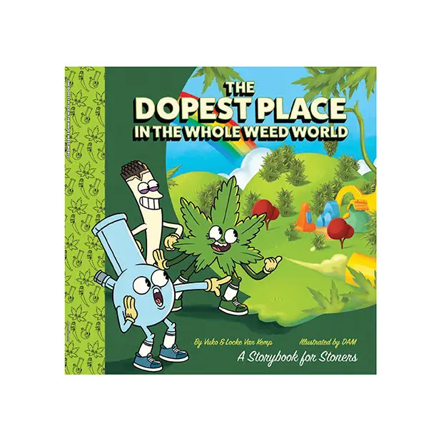 The Dopest Place in the Whole Weed World Storybook - Book