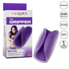 CalExotics Sextoys for Men The Gripper Spiral Grip Purple at the Haus of Shag