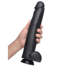 Master Cock Dildos The Master Suction Cup Dildo - Black at the Haus of Shag