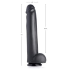 Master Cock Dildos The Master Suction Cup Dildo - Black at the Haus of Shag