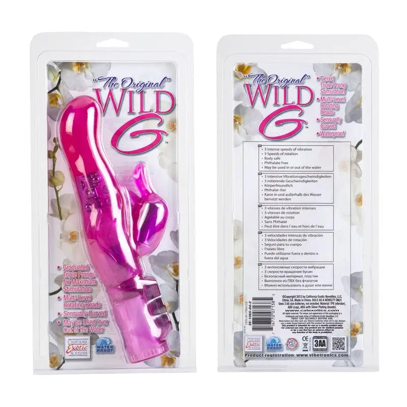 CalExotics Vibrator Pink The Original Wild G at the Haus of Shag