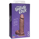 Realistic Cock FIRMSKYN 8 Inch Dildo with Balls displayed in vac u lock product