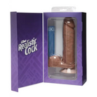 The Realistic Cock FIRMSKYN 8 Inch Dildo with Balls features lifelike details and Vac-U-Lock