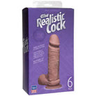 Doc Johnson Dildos The Realistic Cock - UR3 - 6 Inch Brown at the Haus of Shag