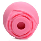 Pink plastic ball with hole from The Rose Lovers Gift Box 10x Clit Suction Rose, magnetic charging