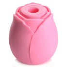 Pink vase with flower, part of The Rose Lovers Gift Box with magnetic charging base