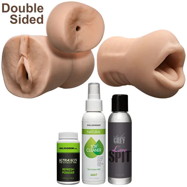 The Sasha Grey Experience 6 Piece Kit: Adult Novelty Product Simulating Intimate Body Parts