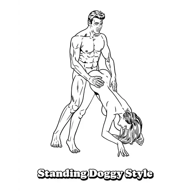 The Sexiest Sex Positions Coloring Book - Party Supplies