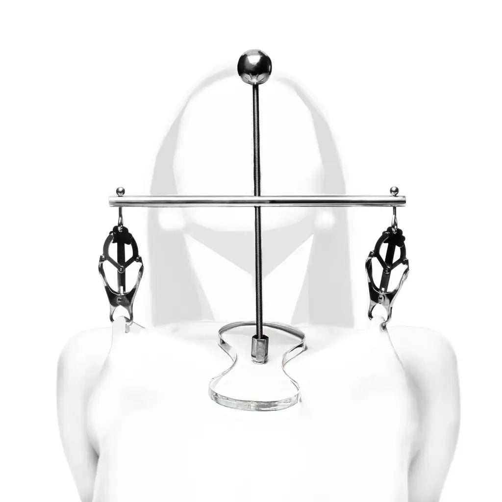 Experience Intense Pleasure with The Tower of Pain - Japanese Clover Clamps  for Exhilarating Nipple Play – The Haus of Shag