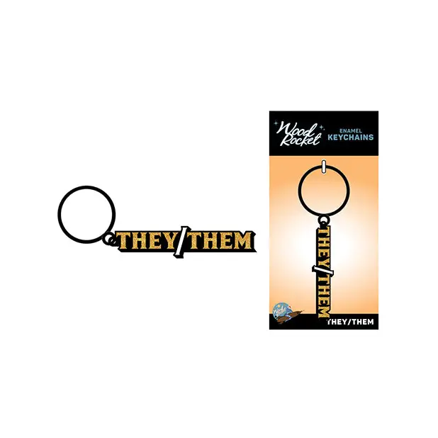 They/Them Keychain - Keychains