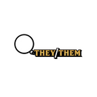 They/Them Keychain - Keychains