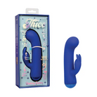 Thicc Chubby Bunny - Blue: blue silicone toy with a box for ultimate pleasure