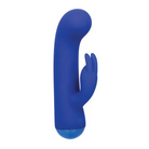 Thicc Chubby Bunny Blue silicone toy with large tail for fun and comfort