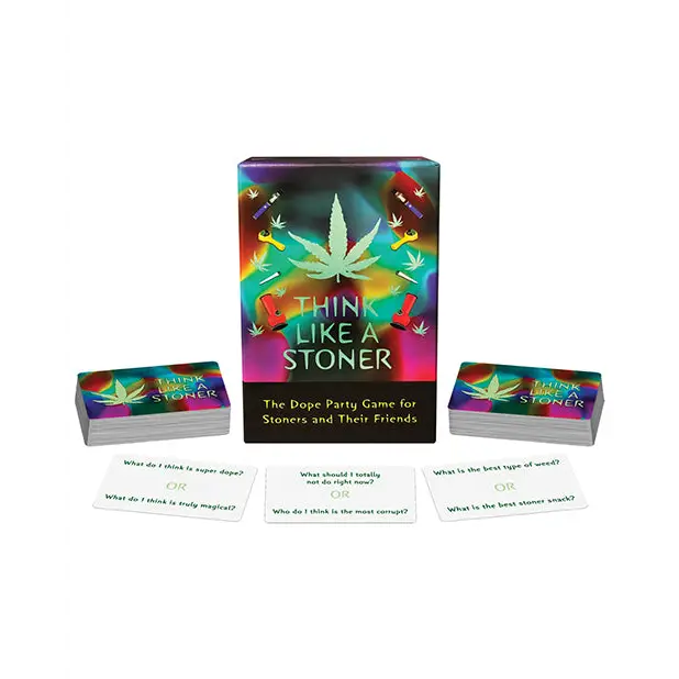 Think Like A Stoner Game - Fun Party Game Idea for Friends and Family Entertainment