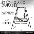 Throne Adjustable Sex Swing With Stand - Swing