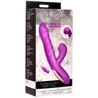 Thrust Wave Thrusting And Sucking Silicone Rabbit Vibrator - Suction