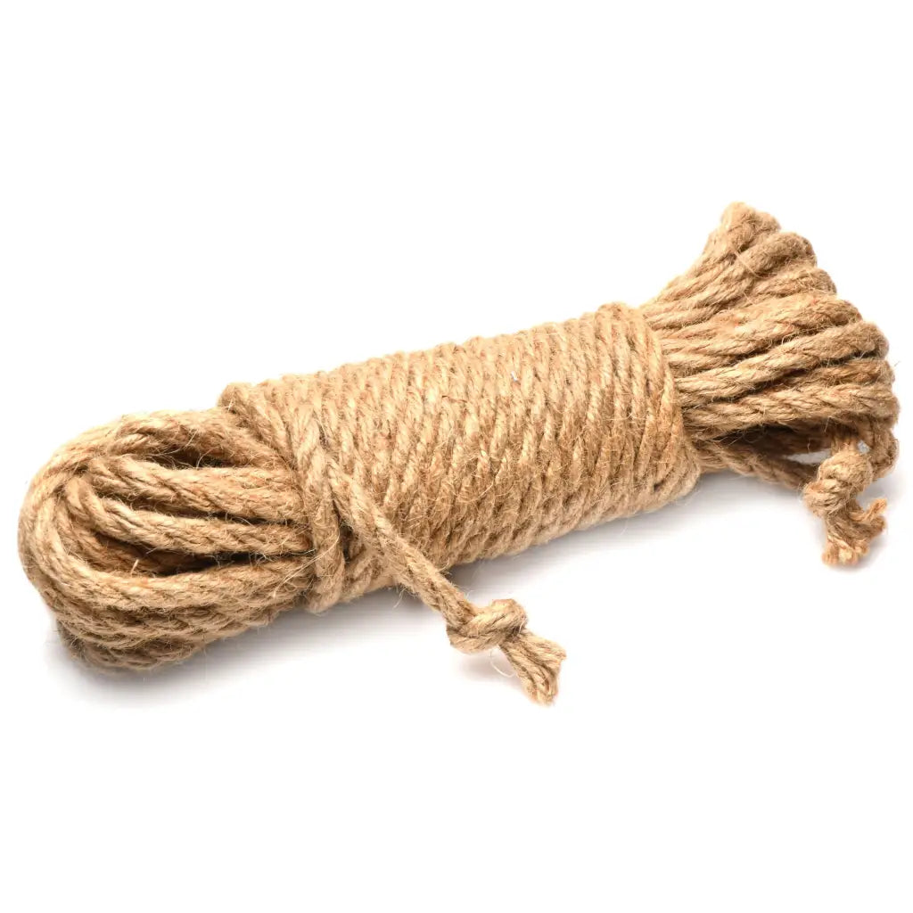 Tied Up Jute Bondage Rope - Rope