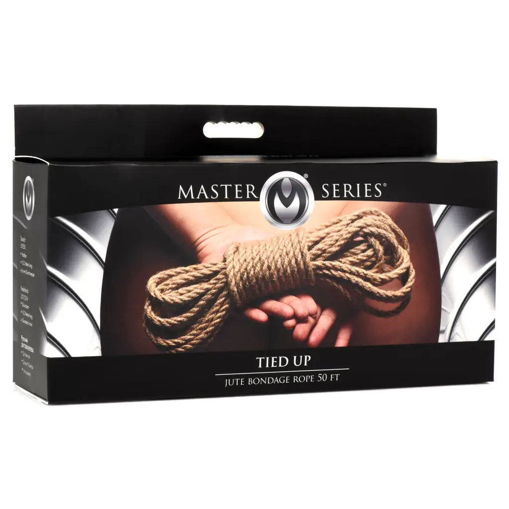 Tied Up Jute Bondage Rope - Rope