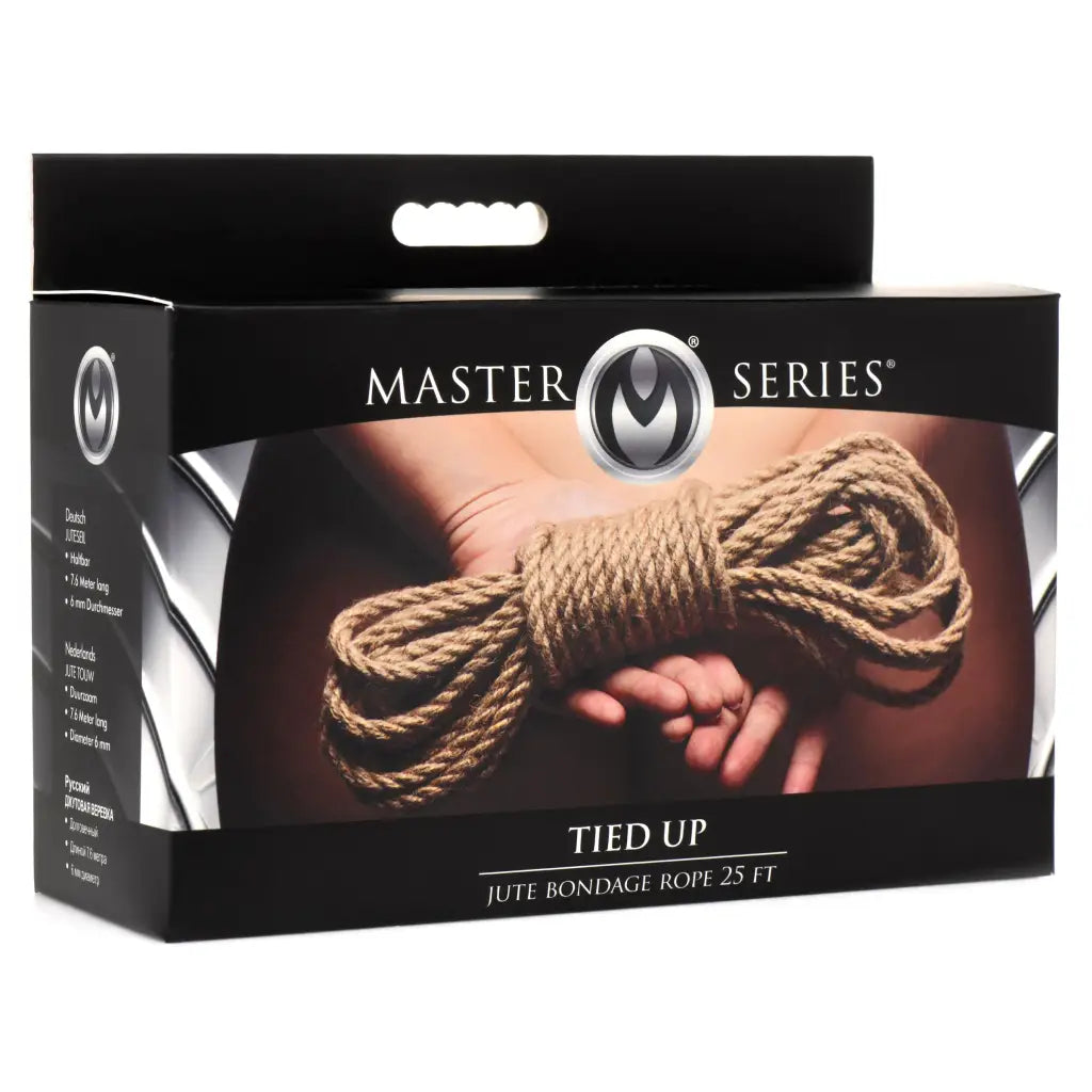 Tied Up Jute Bondage Rope - Rope