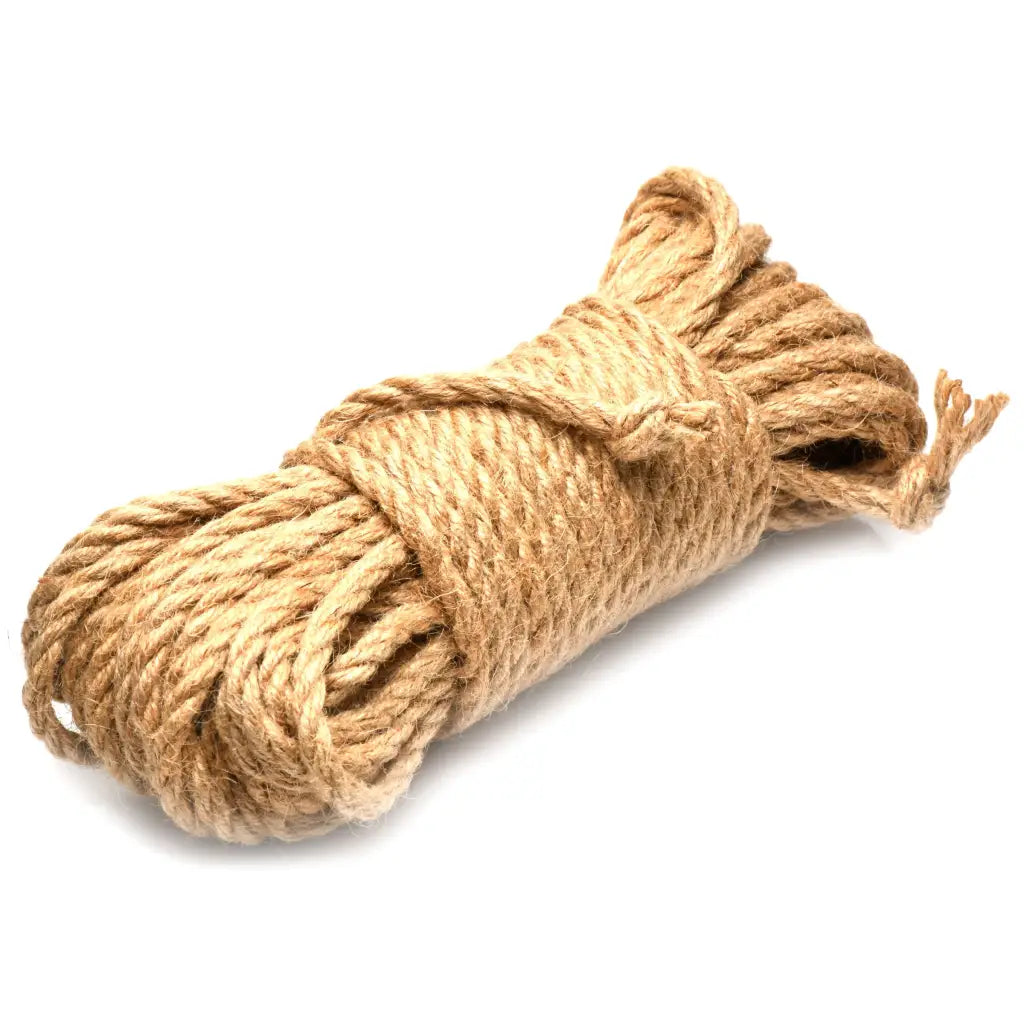 Tied Up Jute Bondage Rope - Rope