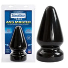 Doc Johnson Plug TitanMen - 4.5 inch Ass Master Black at the Haus of Shag