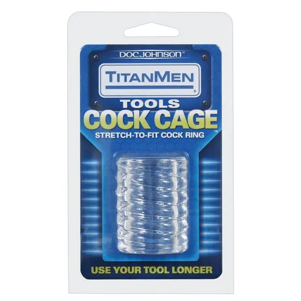 Titanmen Tools Cock Cage: Secure and ergonomic cage for cocks by Titanmen Tools