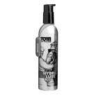 Tom Of Finland Hybrid Lube: 8 Oz bottle with black cap - premium hybrid lubrication