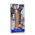 Tom Of Finland Ready Steady Realistic Dildo in packaging with erotic artwork