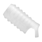 White plastic comb with wide-set teeth in Tom Of Finland Stroker Sheath product packaging