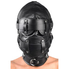 Strict Leather Hood Small / Medium Total Lockdown Leather Hood at the Haus of Shag