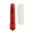 CalExotics Stimulators Travel Blaster W/silicone Sleeve Waterproof at the Haus of Shag