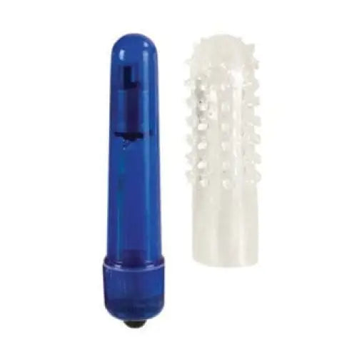 CalExotics Stimulators Travel Blaster W/silicone Sleeve Waterproof at the Haus of Shag