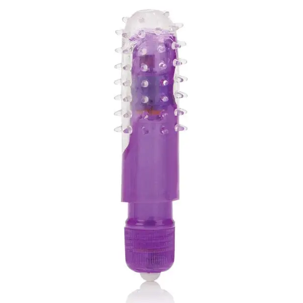 CalExotics Stimulators Travel Blaster W/silicone Sleeve Waterproof at the Haus of Shag