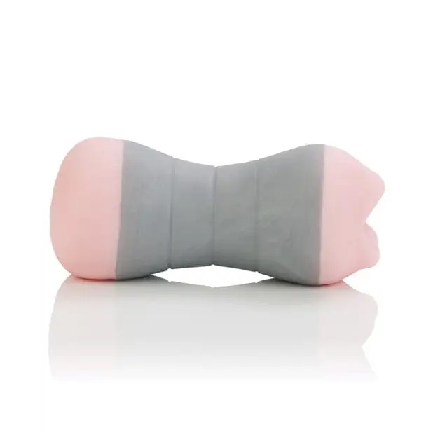 CalExotics Manual Stroker Travel Gripper Pussy & Ass - Pink at the Haus of Shag