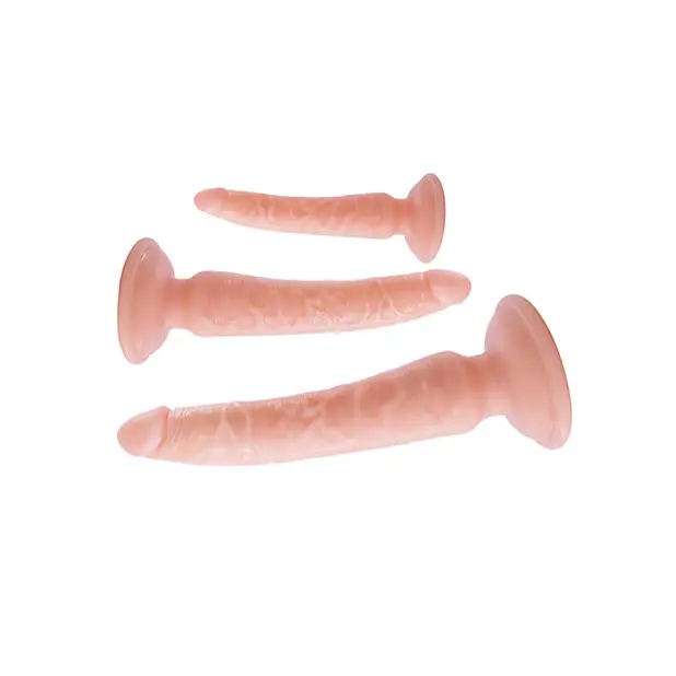 Trio Deluxe Dildo Training Kit - Set of 3 - Dongs & Dildos