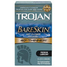 Trojan Bareskin Condoms - Trojan Bar at 40%, ensuring reliability and ultra-thin protection