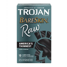 Trojan Bareskin Raw 10ct - Condoms