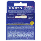 Trojan Double Ecstasy Condom with integrated Trojan Double Gel Eye Patch